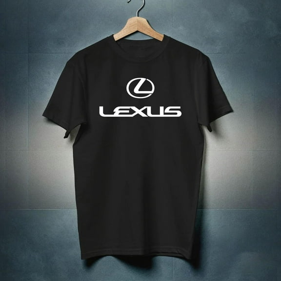 Black T-shirt Lexus Unisex 100% Cotton-TH35743