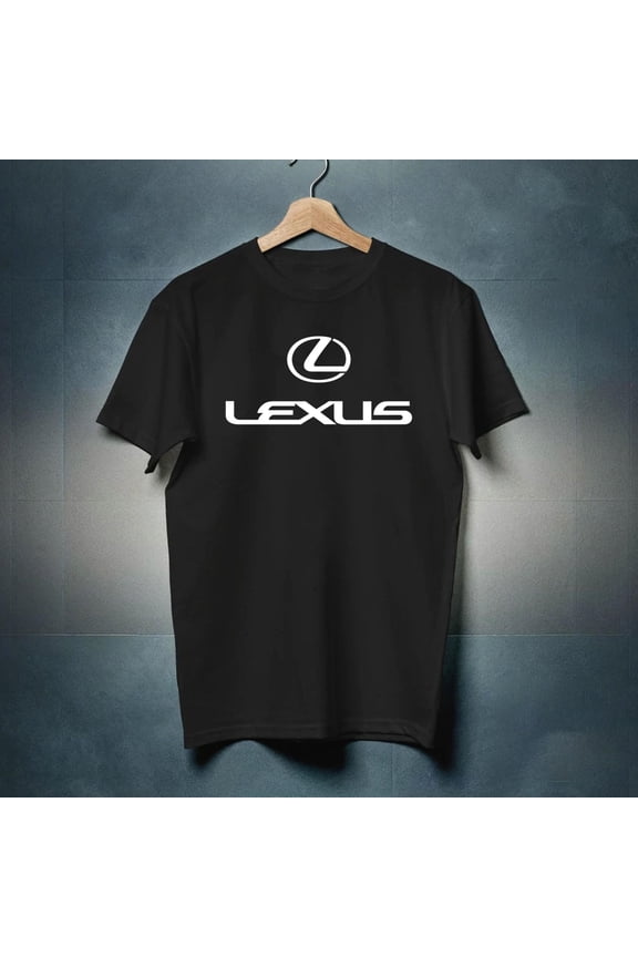Black T-shirt Lexus Unisex 100% Cotton-TH35743