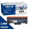 Black TN730 Toner Replacement for Brother TN 730 Toner Cartridge for