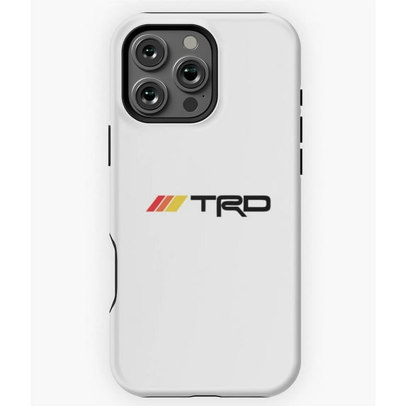 Black TRD Colorful Racing Logo M4280 Phone Case for iPhone 17 16 15 14 13 12 11 Pro Max
