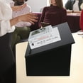 thumbnail image 2 of DYNAMI Tabletop Podium - Portable Wood Lectern With Storage & 23.75x16 Inch Reading Surface For Churches & Classrooms 2 of 3