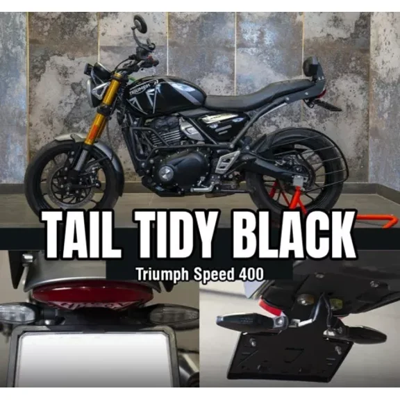 Black Tail Tidy for TRIUMPH SPEED 400