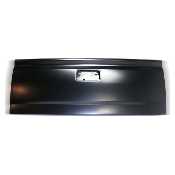Black Tailgate Assembly With Assist Steel Electrophoresis Finish
