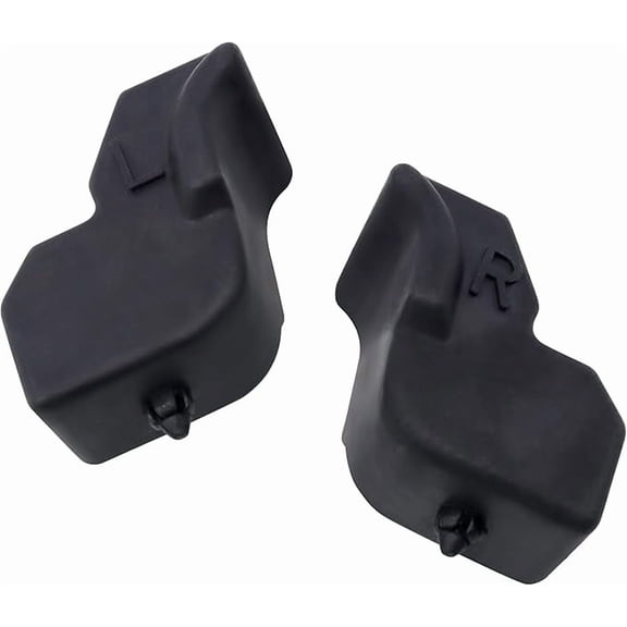 Black Tailgate Limiter Bumper Cushion - Compatible with Ford F-150 2015-2020 Tail Gate Stopper Inserts Anti Rubber Accessory Replace FL3Z-99439A00-A FL3Z-99439A00-B