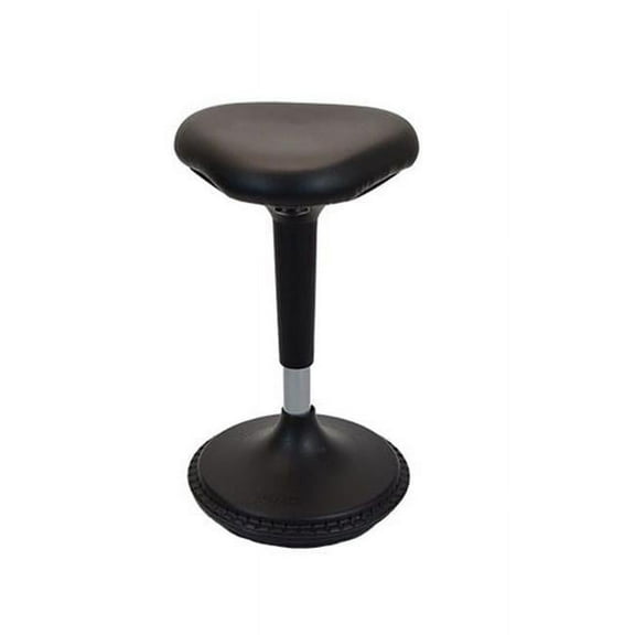 Black Tall Triangle Seat Swivel Active Balance Chair
