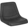 thumbnail image 1 of Black Talon High-Back Lawn Mower Seat, Black, Model# 115000BK, 1 of 8