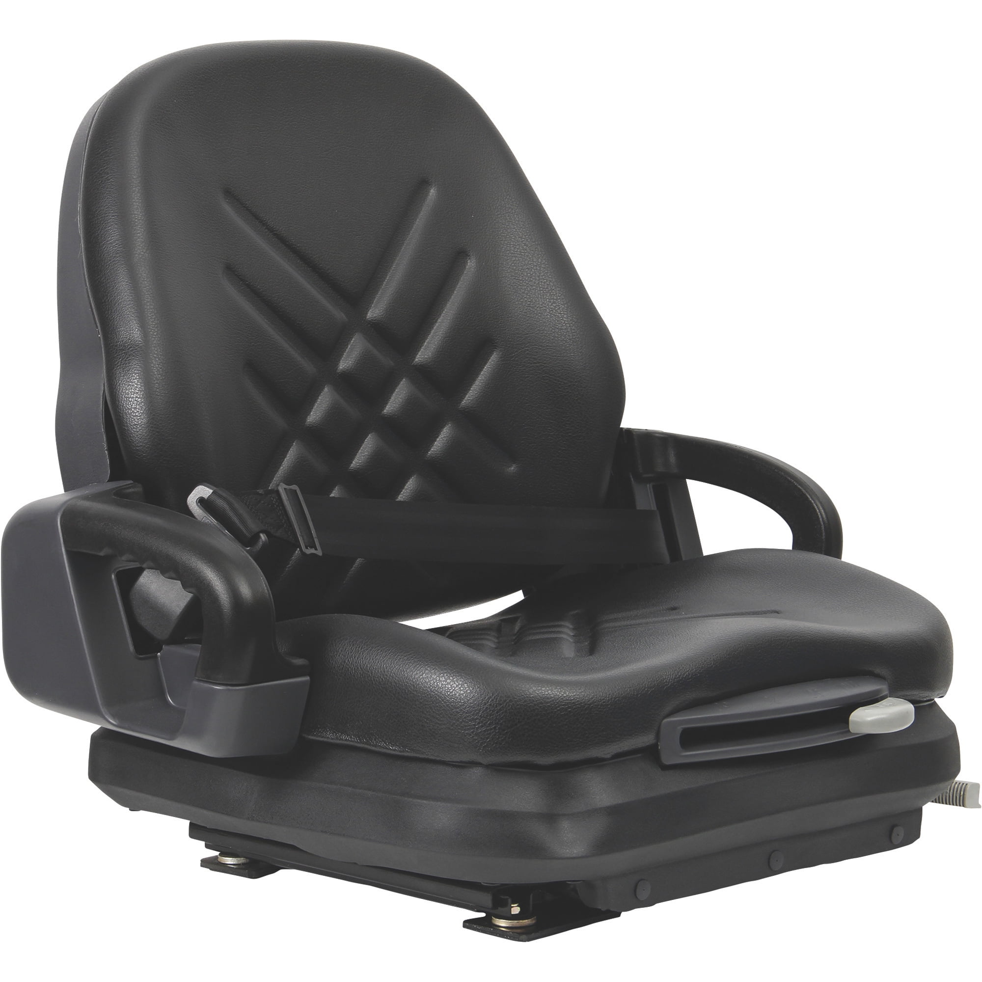 Black Talon Low Profile Suspension Bucket Seat, Black, Model# 480