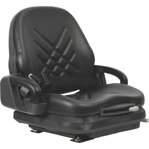 Black Talon Low Profile Suspension Bucket Seat, Black, Model# 480