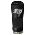 thumbnail image 1 of Tampa Bay Bucs 24 ounce vacuum insulated stainless steel tumbler in black powder coat and laser etched team logo, 1 of 3