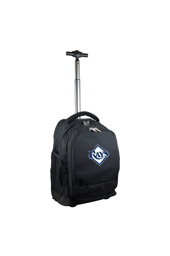 Black Tampa Bay Rays 19'' Premium Wheeled Backpack