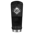 thumbnail image 1 of Black Tampa Bay Rays Stealth Matte 24oz Tumbler, 1 of 1