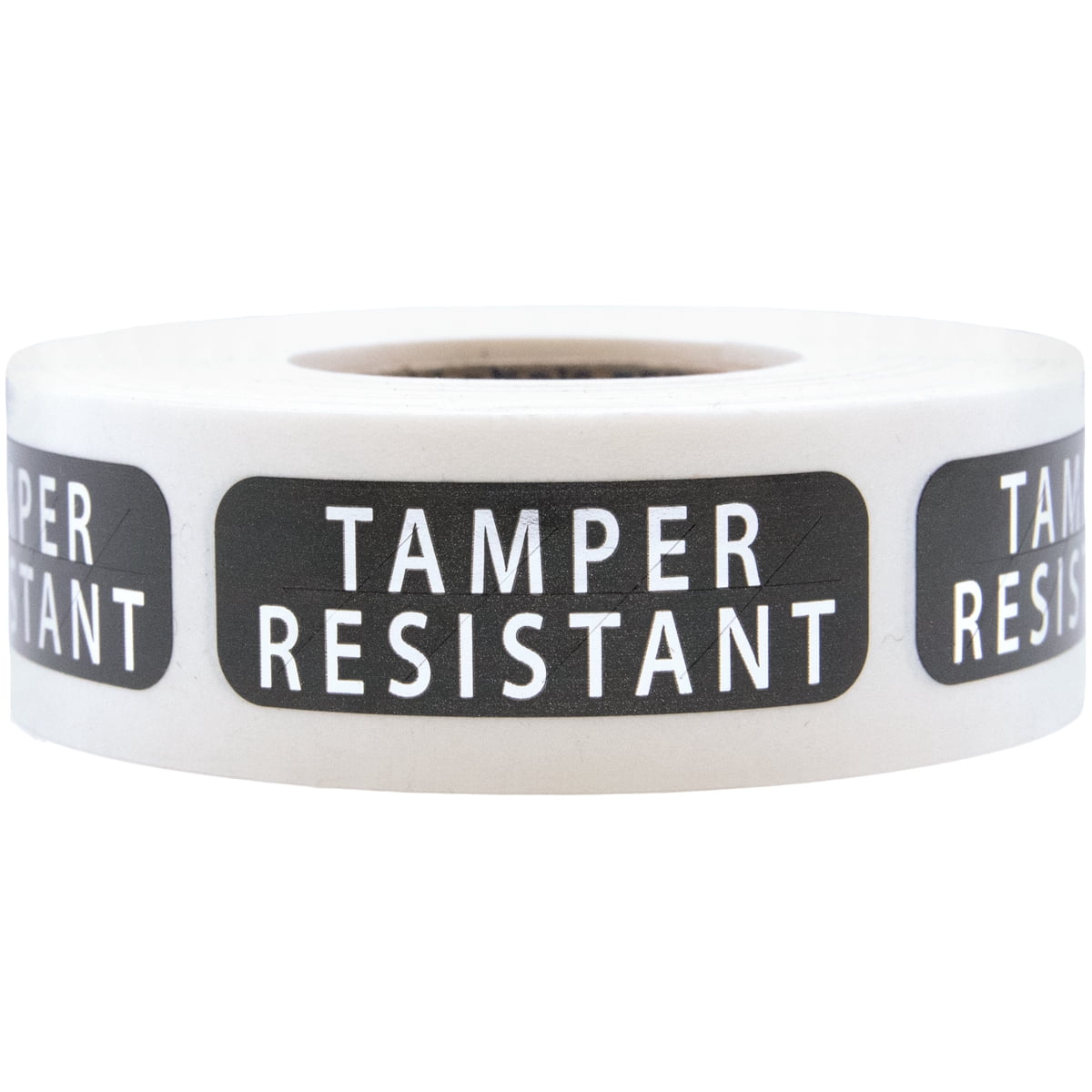 500 Tamper Evident Labels – Metallic Silver, 0.5 X 1.5 Inch, Security Seals