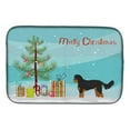 thumbnail image 1 of Black & Tan Cavapoo Christmas Tree Dish Drying Mat, 1 of 1