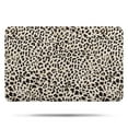 thumbnail image 1 of Black and Tan Leopard Print Bathroom Rugs Mat,Non Slip Microfiber Bathroom Rug,Rubber Backing,Soft Bathroom Mats for Bathroom Floor,Tub and Shower,17x27in(43x68cm), 1 of 5