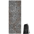 thumbnail image 1 of Black and Tan Leopard Print Hot Yoga Mat Towel Non Slip for Hot Yoga - Quick-Drying Yoga Mat Cover with 4 Corner Pockets with Travel Bag - Hot Yoga Towel Non Slip Grip Moisture Wicking Sweat 70"x26", 1 of 6