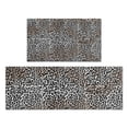 thumbnail image 1 of Black and Tan Leopard Print Kitchen Rugs Sets Of 2,Anti Fatigue Kitchen Mat Rugs Non Slip Washable,Decorative Kitchen Floor Mats for Kitchen,Sink,Laundry,17"x30"+17"x47", 1 of 7