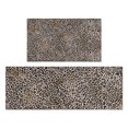 thumbnail image 1 of Black and Tan Leopard Print Kitchen Rugs Sets Of 2,Anti Fatigue Kitchen Mat Rugs Non Slip Washable,Decorative Kitchen Floor Mats for Kitchen,Sink,Laundry,17"x30"+17"x47", 1 of 7