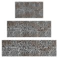 thumbnail image 1 of Black and Tan Leopard Print Kitchen Rugs Sets Of 3,Kitchen Runner Rugs Non Skid Washable,Decorative Kitchen Floor Mats for Kitchen,Sink,Laundry,17"x30"+ 17"x47" + 17"x59", 1 of 6
