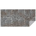thumbnail image 1 of Black and Tan Leopard Print Rectangle Tablecloth 60"x120",Waterproof Polyester Rectangle Table Cloth, Wipeable Spillproof Polyester Tablecloth for Dining, Camping, Indoor and Outdoor, 1 of 6