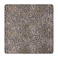 thumbnail image 1 of Black and Tan Leopard Print Square Fitted Tablecloth with Elastic Edge,Square Table Cover,Washable Elastic Table Cover for Home Kitchen Party Decor 34"x34", 1 of 6