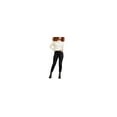 thumbnail image 1 of Black Tape Lexi Raw Hem Jeans Black 29, 1 of 1