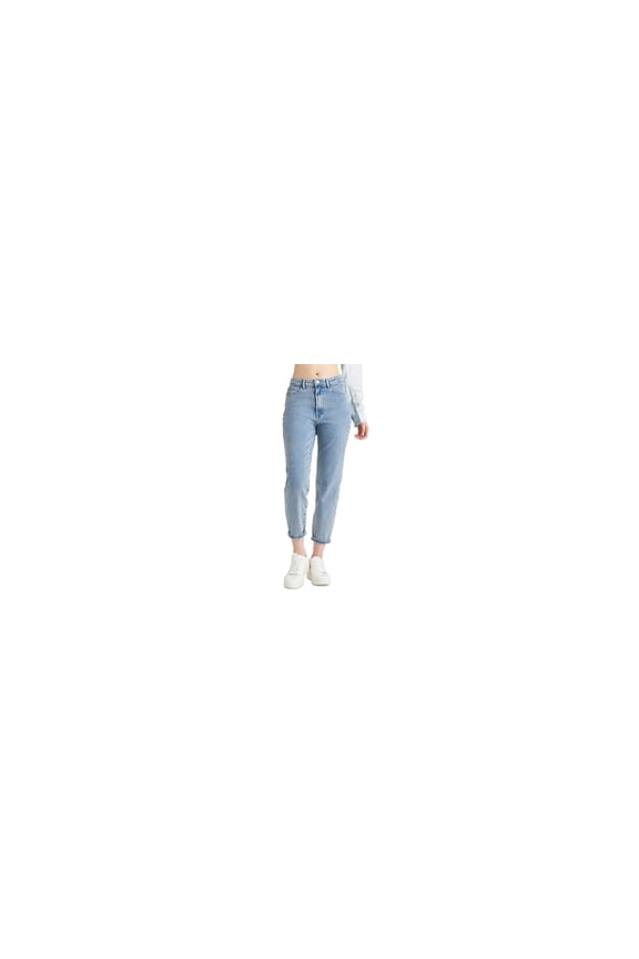 Petite High-Rise Slim Jeans Light Sky Blue Wash 28P