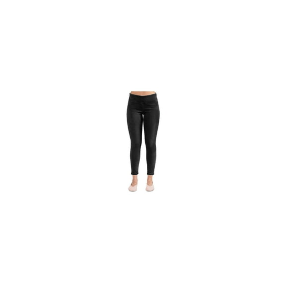 Black Tape Petite Knit Denim Leggings Graphite Black Wash PM