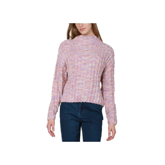 Black Tape Womens Spacedyed Sweater Soft Rainbow S