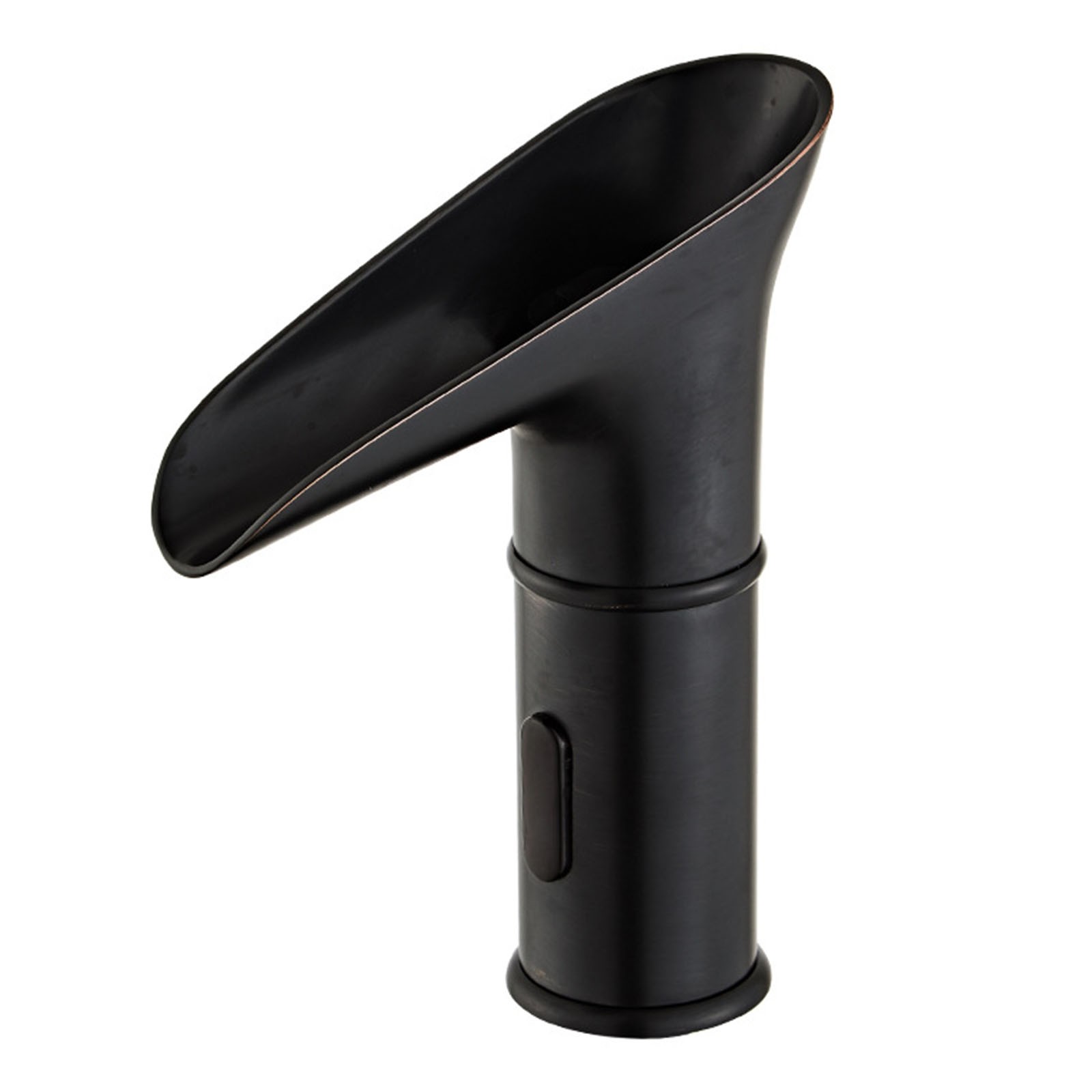 Black Taps Hot And Cold Water Bathroom Tap Waterfall Bath Taps Led