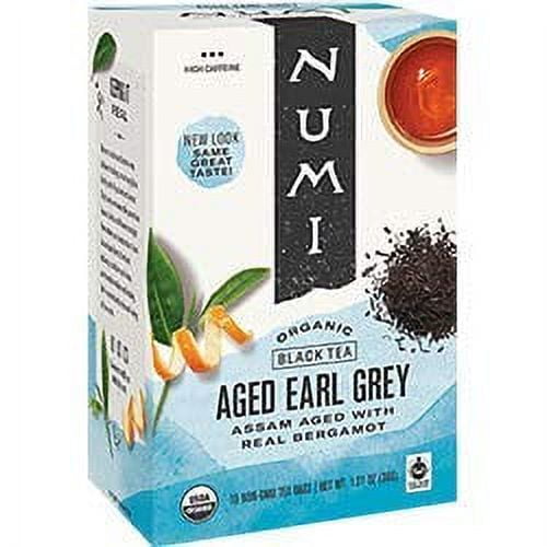 Black Tea Aged Earl Grey Numi Teas 18 Bag