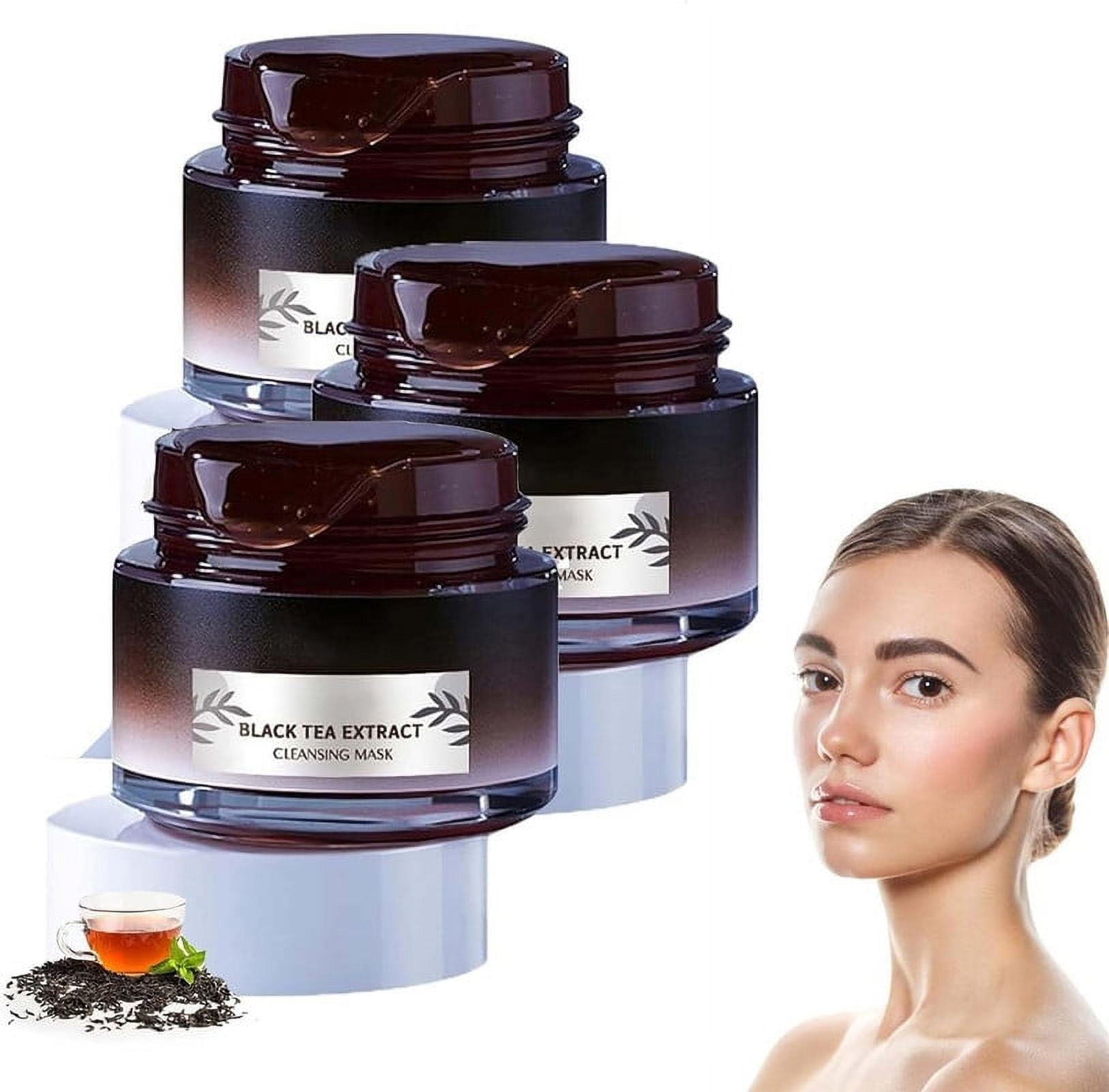 Black Tea Face Peeling Mask, 100g Black Tea Skinning Peel Off Mask