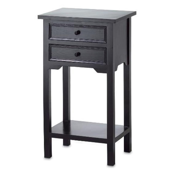 Black Telephone Table