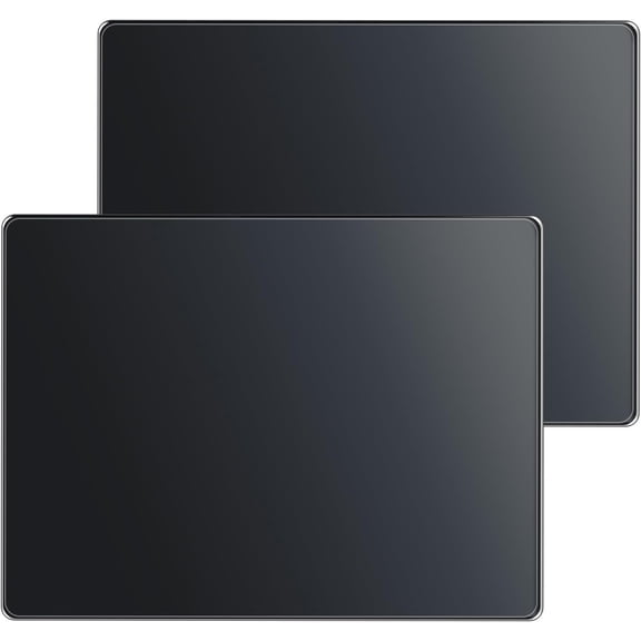Black Tempered Glass Cutting Board, Glass Cutting Boards for Kitchen,Non slip Chopping Board,Kitchen countertop,Table protection,Heat Resistant, Shatter Resistant