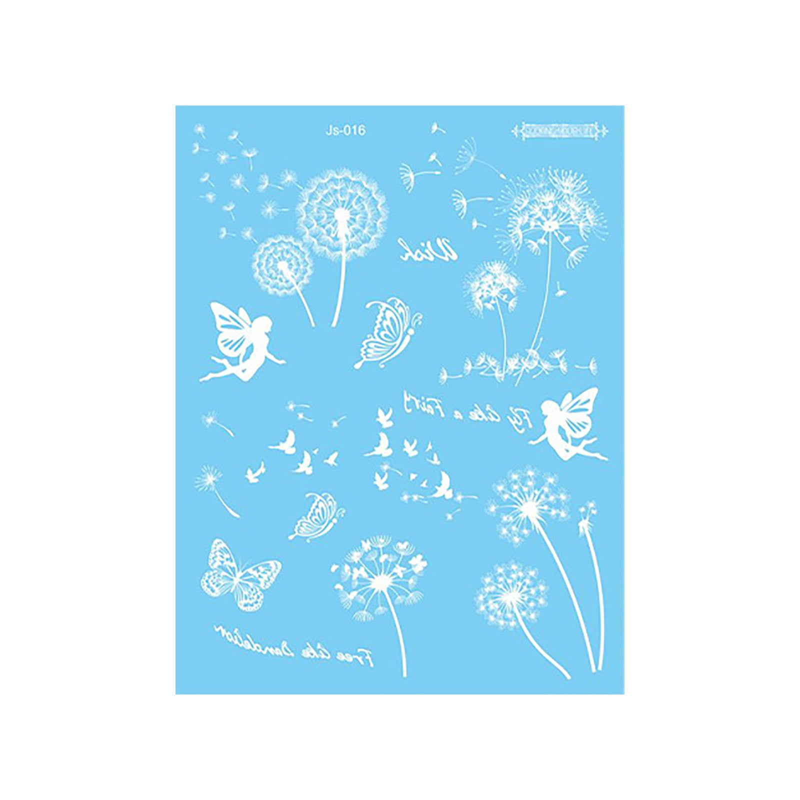 Black Temporary Tattoos For Women Girls Lace Tattoo Stickers Neck