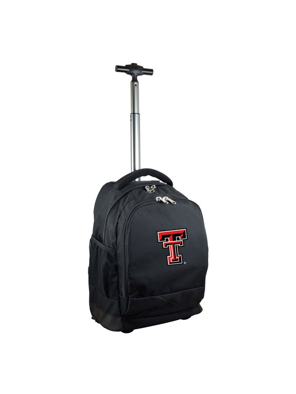 Black Texas Tech Red Raiders 19'' Premium Wheeled Backpack