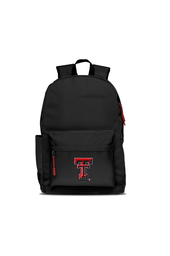 Black Texas Tech Red Raiders Campus Laptop Backpack