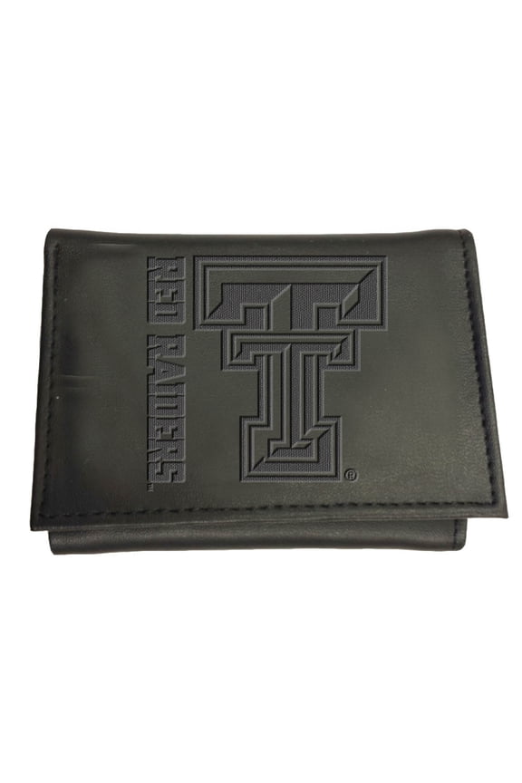 Black Texas Tech Red Raiders Hybrid Tri-Fold Wallet