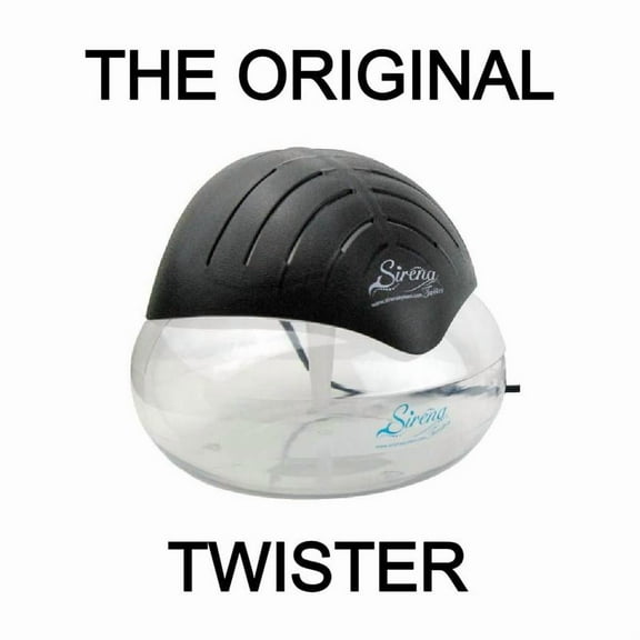 Black The Original Air Purifier Water Filter Air Cleaner For Home Essential Oil Aroma Diffuser With LED Night Light