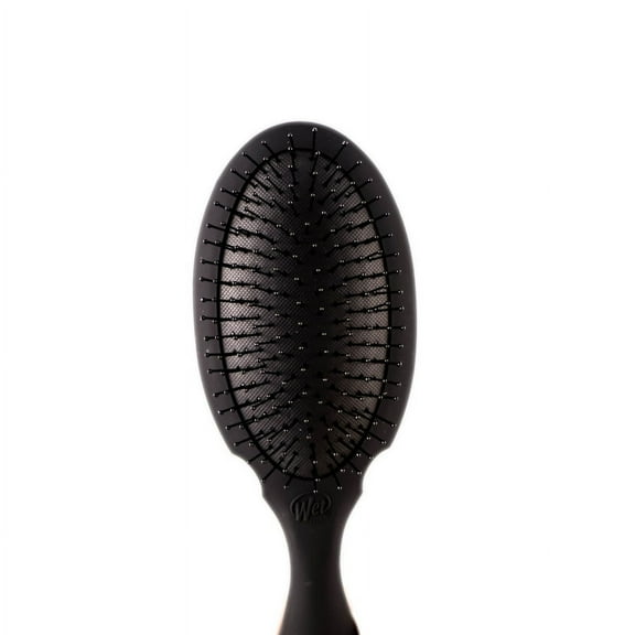Black , The Wet Brush Pro Detangler Plus - Pack of 1 with SLEEKSHOP Teasing Comb