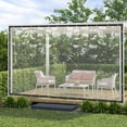 thumbnail image 1 of Black Thermal Insulation Thick PVC Plastic Tarpaulin for Porch Screens, Deck Covers, Patio Enclosures, 1 of 23