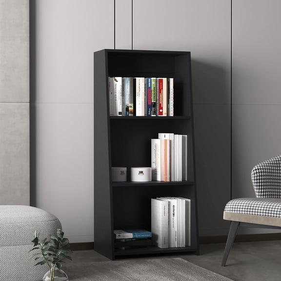 Black, Three-Tier Structure - Versatile Shelving for Decor - In Bedrooms - Keep Things Accessible