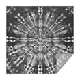 thumbnail image 1 of Black Tie Dye Pattern Square Tablecloth,Waterproof Square Table Cover,Wipeable Spillproof Washable Table Cover for Home Kitchen Party Decor 42"X42"(107x107cm), 1 of 6