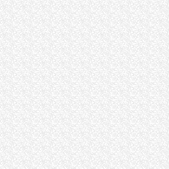 Black Tie Swirls Off White-1/4 yard