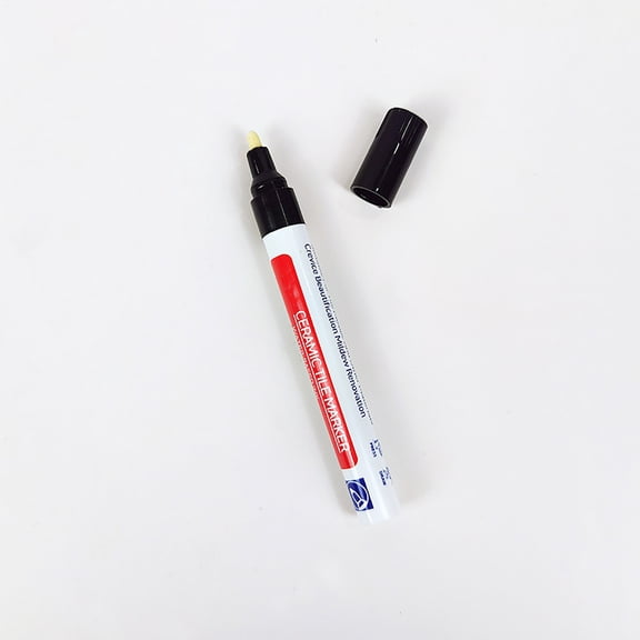 Black Tile Grout Pen, 4ml Waterproof Mold-proof Grout Marker, Restorer for Bathroom & Kitchen Tile Lines