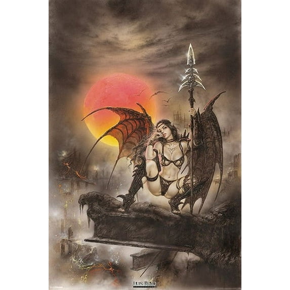 Black Tinkerbell - Luis Royo Laminated Poster (24 x 36)