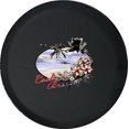 thumbnail image 1 of Black Tire Covers - Tire Accessories for Campers, SUVs, Trailers, Trucks, RVs and More | Beach Cool Breeze Seagulls Black 29 Inch, 1 of 3