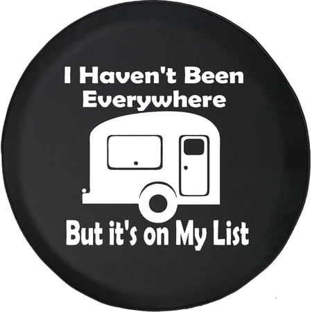 Black Tire Covers - Tire Accessories for Campers, SUVs, Trailers, Trucks, RVs and More | Bucket List Camping Camper Black 31 Inch
