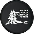 thumbnail image 1 of Black Tire Covers - Tire Accessories for Campers, SUVs, Trailers, Trucks, RVs and More | Green Mountain National Forest Black 30 Inch, 1 of 3