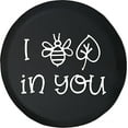 thumbnail image 1 of Black Tire Covers - Tire Accessories for Campers, SUVs, Trailers, Trucks, RVs and More | I Believe in You Bee Cute Black 31 Inch, 1 of 3