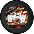 thumbnail image 1 of Black Tire Covers - Tire Accessories for Campers, SUVs, Trailers, Trucks, RVs and More | Official Sponsor of Freedom Black 32 Inch, 1 of 3